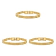 thumbnail image 1 of Brazalete de acero de Titanio Minnieouse color sólido 19cm/21cm, 1 of 6