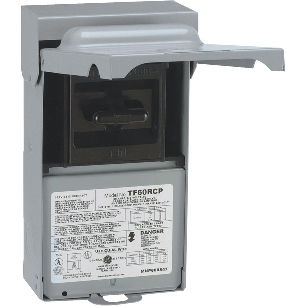 GE Fused Air Conditioner Disconnect