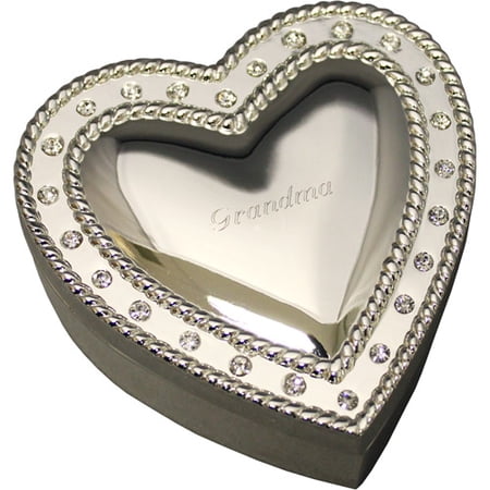 "Grandma" Heart Trinket Box