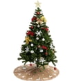 thumbnail image 4 of Joyin 48in Burlap Reindeer Tree Skirt, 4 of 7
