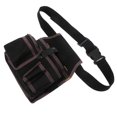 thumbnail image 2 of Shisuyan 1Pc Multifunctional Electrician Tools Bag Waist Pouch Belt Storage Holder Organizer for Working(Coffee), 2 of 8