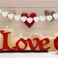 thumbnail image 2 of Adornos de cristal en forma de corazón BBTO para árbol de San Valentín, 21 unidades, 2 of 7
