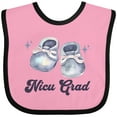 thumbnail image 3 of Inktastic Nicu Grad Baby Booties Cute Boys or Girls Baby Bib, 3 of 4