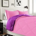 thumbnail image 2 of Elegant Comfort 7-Piece Bed-in-a-Bag Comforter and Sheet Set- 1500 Series 7-Piece Twin XL Size Bed-in-a-Bag, Cozy Bed Sheets and Comforter Set, Wrinkle and Stain Resistant, Pink/Purple, 2 of 4