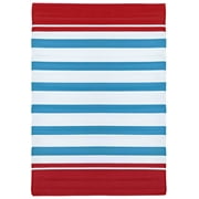 Sunshine Red Turquoise Outdoor Rug - 4 x 6