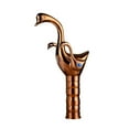 thumbnail image 6 of Basin Faucet Gold/Rose Gold bathroom sink faucet double handle Swan Faucet Wash Faucet Hot and Cold ,Effortless Installation, 6 of 7