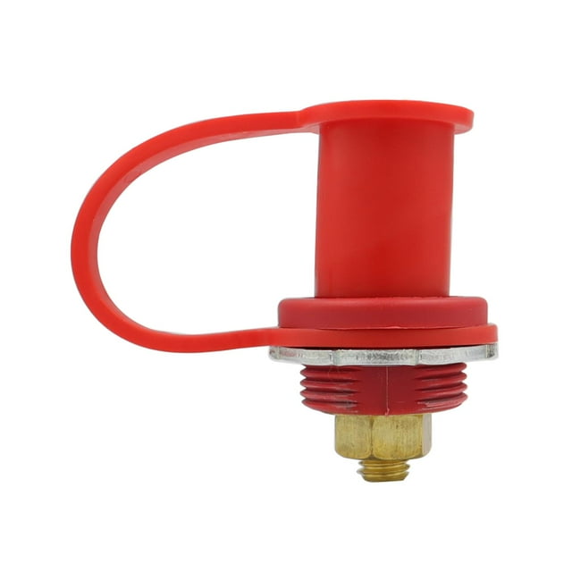 Chargeur de Pile Professionnel Poteau Télécommande Jonction d'Alimentation de Pile de Tiges de 3/8 Pouces Rouge