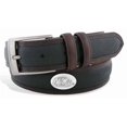 thumbnail image 1 of ZeppelinProducts UMS-BBLPS-BLK-34 OLE Miss Concho Two Tone Leather Belt- 34 Waist, 1 of 1