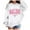 White, variant on Hoodies for Girls 14-16 Floral Pattern Long Sleeve with Pockets Casual Warmth Crewneck Long Sleeve Hooded Sweatshirt Children Fall Winter Toddler Girl Clothes,8-10 Years