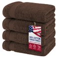 thumbnail image 1 of Juego de toallas de mano American Veteran Towel 100% algodón (paquete de 4), 1 of 5