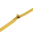 thumbnail image 2 of 2X 45.7 inch Glitter Flat Coloured Shoelaces Shoelaces Sport Dance Fancy Dress-Gold, 2 of 7