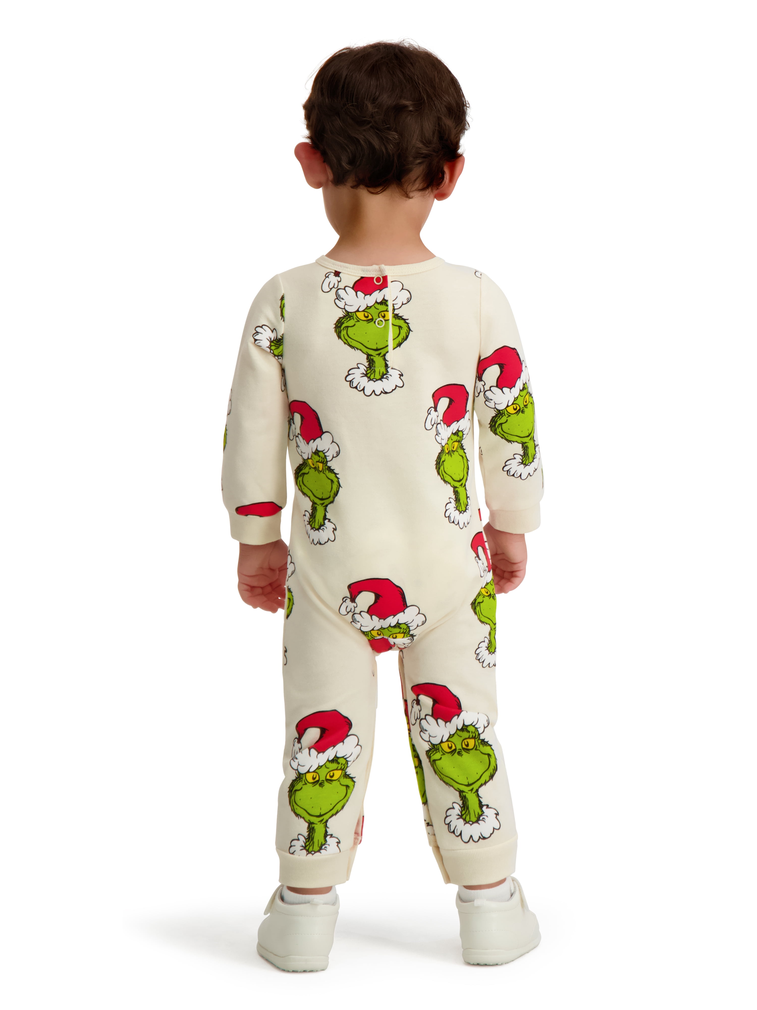 The Grinch Baby Unisex Printed Coverall, Sizes 0/3M-24M