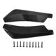 thumbnail image 1 of Par de difusores de alerón para parachoques trasero, protectores antiarañazos, piezas exteriores universales para coche., 1 of 11