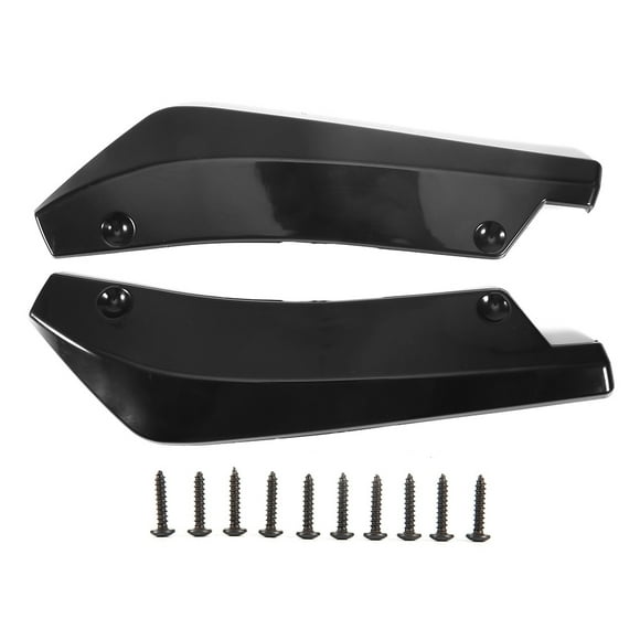 Rear Bumper Lip,Pair of Rear Bumper Car Bumper Protector Bumper Canards Ultimate Reliability