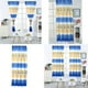 thumbnail image 1 of Panel de Ventana con Arandela de Impresión Metálica Opaca, Cortina de Bloqueo de lámpara con Aislamiento Térmico para Dormitorio, Sala Raya Horizontal Macarena  Cortina de rosa con estampado liso, 1 of 8