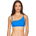 thumbnail image 1 of Bleu by Rod Beattie Haut de Bikini Texturé Asymétrique pour Femme, Bleu, 6, 1 of 3
