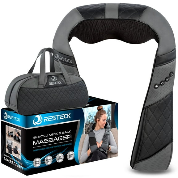 Masajeadores RESTECK para cuello y espalda con calor - Deep Tissue 3D