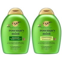 OGX Clarifying Strength   Rosemary Mint Hair Shampoo & Conditioner Set, 13 fl. oz