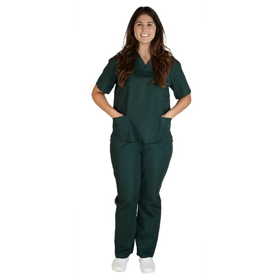 M&M Scrubs Solid Scrub Set - FREE SHIPPING XXS TO 5XL