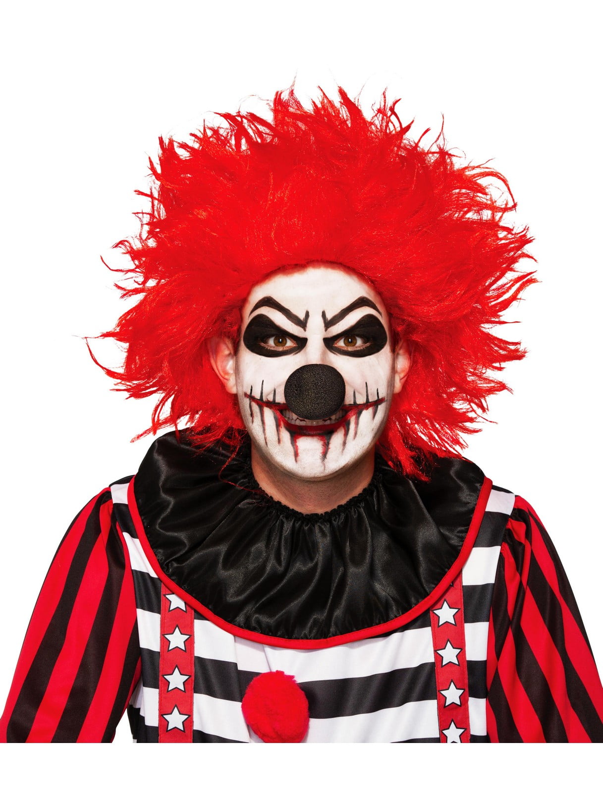 Adult Killer Clown Wig - Size One Size - Walmart.com - Walmart.com