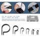 thumbnail image 4 of 200 Piezas De Sujetadores De Clips P De Plástico De Nailon Y Negro, Kit De Caja Surtida Para Conductos De Cables, Alta Resistencia A La Tracción, Resistencia A Los, 4 of 7
