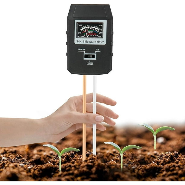 Soil Moisture Meter, Moisture Ph Light Meter, Plant Water Soil Monitor