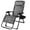 Gray, variant on Gymax Folding Zero Gravity Lounge Chair Recliner w/ Cup Holder Tray Pillow Gray