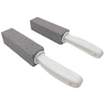thumbnail image 1 of Toilet Bowl Pumice Cleaning Stone with Handle - Sturdy, High Density, Rust Grill Griddle Cleaner for Kitchen/Bath/Pool/Spa/Household Cleaning, 1 of 5