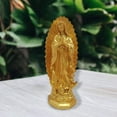 thumbnail image 6 of Catholic Mary Statue Figure Our Lady Figurine Religious for Home Hallway Entryway Decoration , gold, 6 of 7