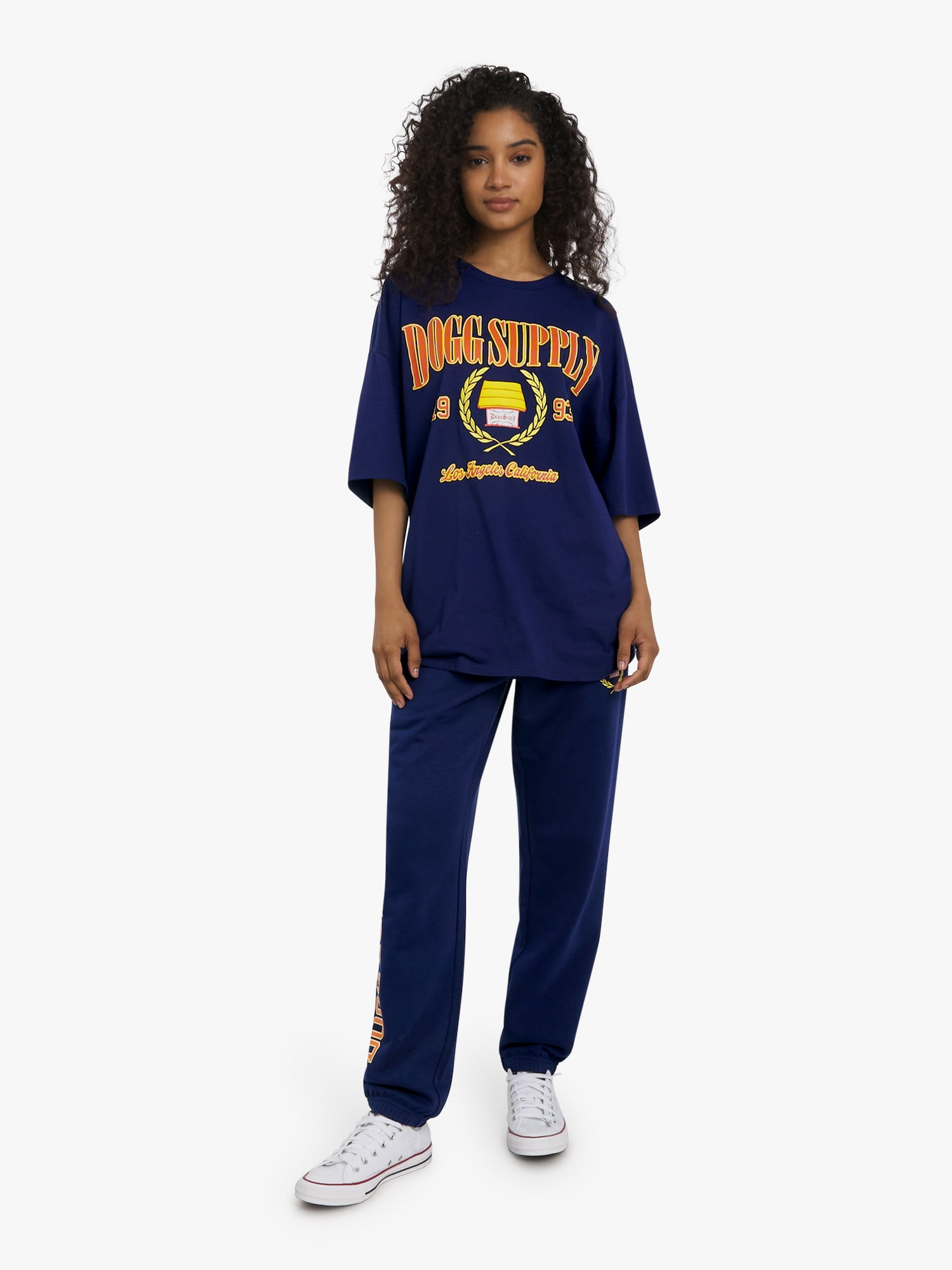 Dogg Supply by Snoop Dogg All-Gender Young Men's and Women's Collegiate Graphic Tee Shirt, Sizes XS - 5XL
