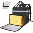 thumbnail image 2 of Mochila Repartidor Térmica Grande Tipo Uber Rappi Pizza FORESKER, 2 of 7