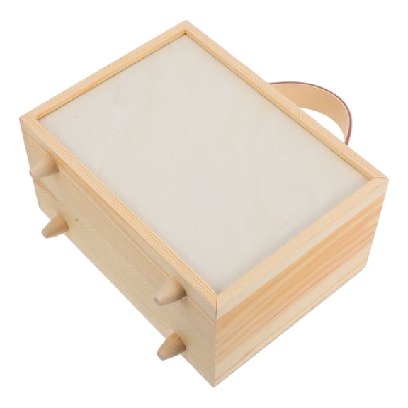 Raindrops Decorative Wooden Keepsake Box - Multi-Color, and Elegant, Perfect for Wedding Favors and Storage