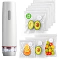 thumbnail image 1 of Scelleuse sous Vide Portable avec 30 Sacs (15S+15M), Scelleuse Alimentaire Compacte pour Stockage Alimentaire, 1 of 5