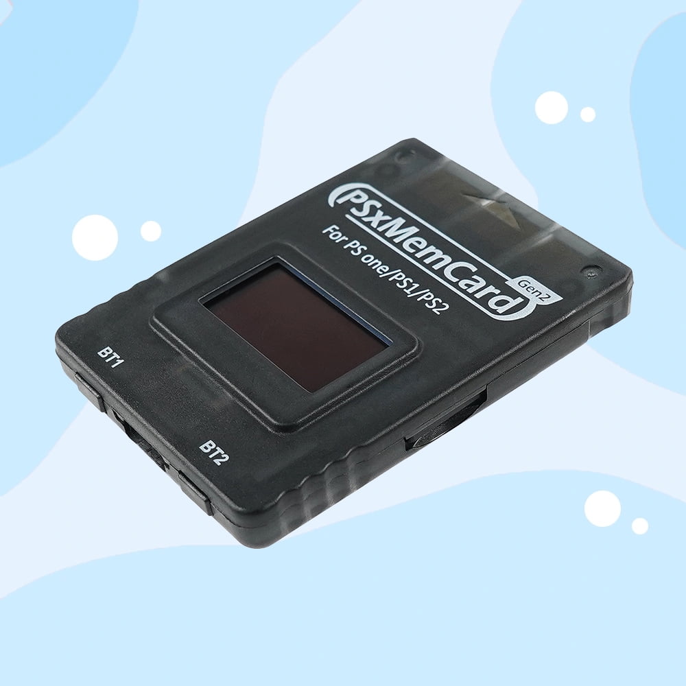 PSxMemCard Gen2 Memory Card for PS1 PS2 OS One Console with 8GB MicroSD Card