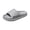 Gray, variant on Men's Summer One Band Slides Anti Slip Thick Sole Molded Slippers Simple Casual Design Comfort Indoor Outdoor Daily Easy Wear Sandals