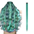 thumbnail image 1 of Économies sur les Extensions de Cheveux et Accessoires! Bradem Extensions de Cheveux Colorées, Mèches de Fête Multicolores à Clipser en Cheveux Synthétiques, 1X Extensions de Perruque, 1 of 2