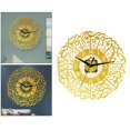 thumbnail image 4 of Acrylic Islamic Quartz Silent Wall Clock Clock Decorative Muslim Eid Ramadan Wall Clock Golden, 4 of 8
