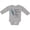 AC-Heather Grey, variant on Inktastic Shakespeare Hamlet Madness Boys or Girls Long Sleeve Baby Bodysuit