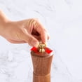 thumbnail image 4 of Milue 2 Pcs Pepper Grinder Salt Bottle with Adjustable Ceramic Rotor for Your Kitchen, 4 of 10