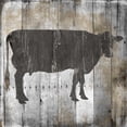 thumbnail image 2 of Lewis, Sheldon 12x12 Gold Ornate Wood Framed with Double Matting Museum Art Print Titled - Fresh Local Beef, 2 of 4