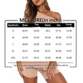 thumbnail image 2 of Women Off The Shoulder Lounge Set Loose Short Sleeve Top High Waist Biker Shorts Matching Outfit Two Piece Tracksuit Brown 2XL, 2 of 4