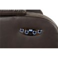 thumbnail image 3 of Benz LED & Power Reclining Loveseat Made With Faux Leather in Brown, 3 of 12