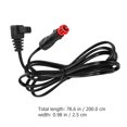 thumbnail image 2 of SHISUYAN 1 Strip of Mini Fridge Power Cord Car Fridge Adapter Cord Power Cable for Car Fridge, 2 of 8