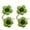 Green, variant on AOOOWER 2Pcs Curtain Tieback Flower Window Curtain Bind Holdback Buckles Clips Gift