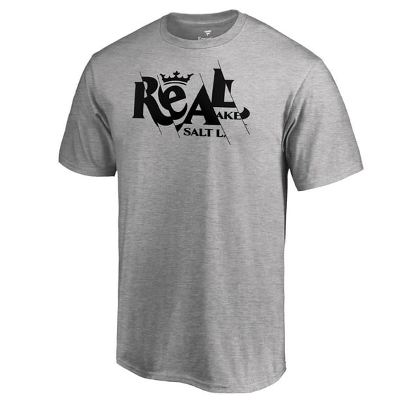 Men's Heathered Gray Real Salt Lake League Trend T-Shirt