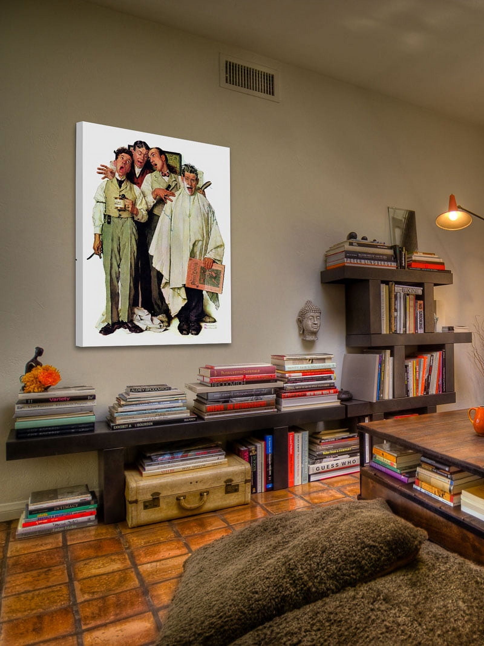 Marmont Hill "Barbershop Quartet" by Norman Rockwell Painting Print on Canvas