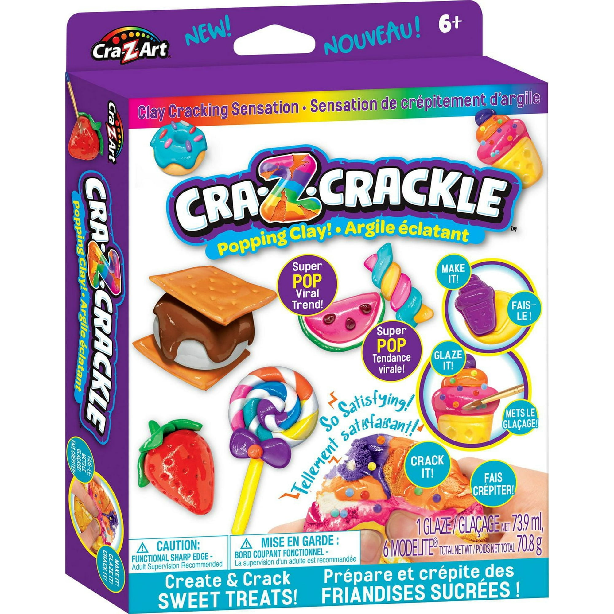 Cra-Z-Art Cra-Z-Crackle Create and Crack Sweet Treats, Modeling