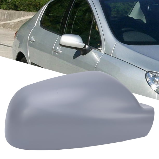 Tapa De Espejo Retrovisor Para 407 Berlina 2004-2011, Negro Delantero Lado Conductor Y Lado Pasajero Tapa De Espejo Retrovisor De Repuesto, Cubiertas De Espejo Retrovisor Lateral