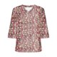 thumbnail image 3 of Blusa de Manga Corta Mujeres Cuello en V de Verano Impreso, Top Regular Casual Sexy para el Hogar Y el Uso Diario, 3 of 3