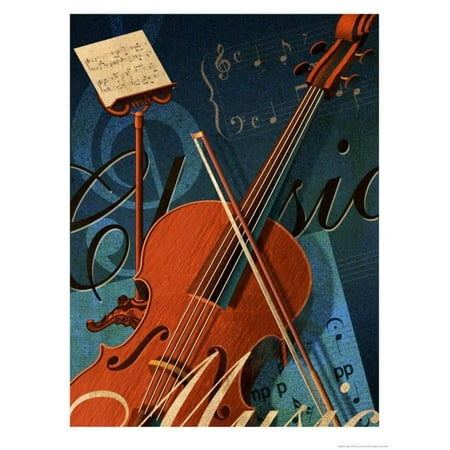  Classical Music Montage Print Wall Art Walmart com